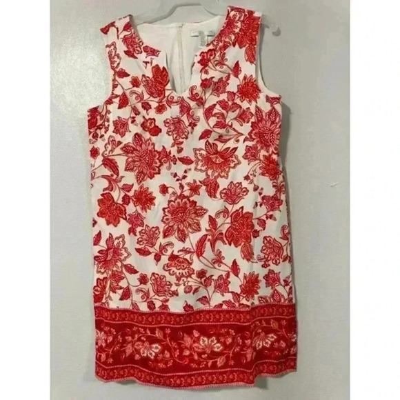 London Times Floral Print Shift Dress In Open Pink‎ ModeSens - Picture 3 of 4